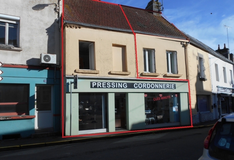 Shop Excellently Located For Commerce. Possible Accommodation Over.  Requires Complete Internal Upgrading
